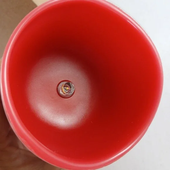 Matchless Candle Flameless LED Wax Pillar Candle Red 6" - Picture 3 of 5